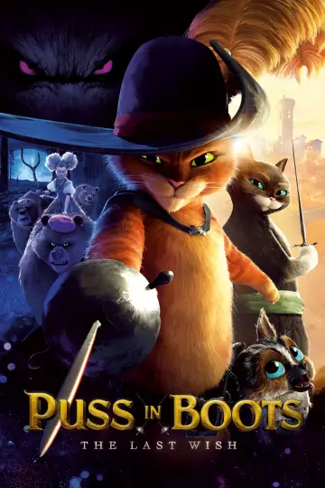 Plakat do filmu "Kot w butach: Ostatnie życzenie" #4240