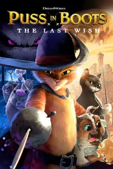 Plakat do filmu "Kot w butach: Ostatnie życzenie" #564920