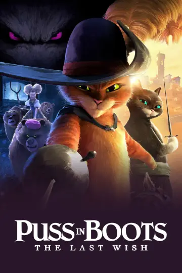 Plakat do filmu "Kot w butach: Ostatnie życzenie" #564924