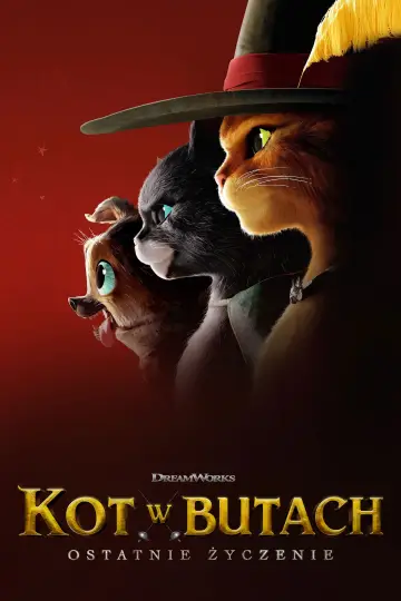 Plakat do filmu "Kot w butach: Ostatnie życzenie" #564925
