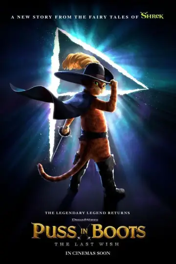 Plakat do filmu "Kot w butach: Ostatnie życzenie" #564929