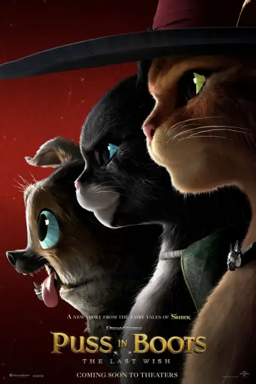 Plakat do filmu "Kot w butach: Ostatnie życzenie" #747241