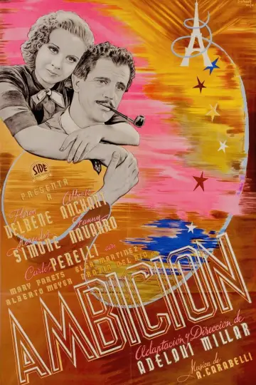 Ambición plakat