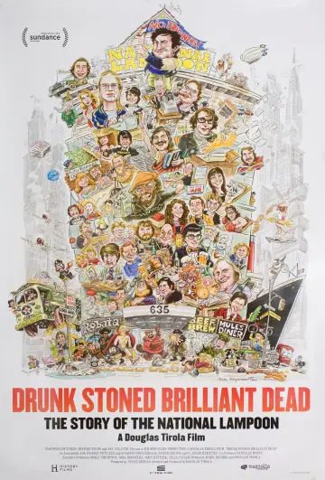 Plakat do filmu "Drunk Stoned Brilliant Dead" #1691674