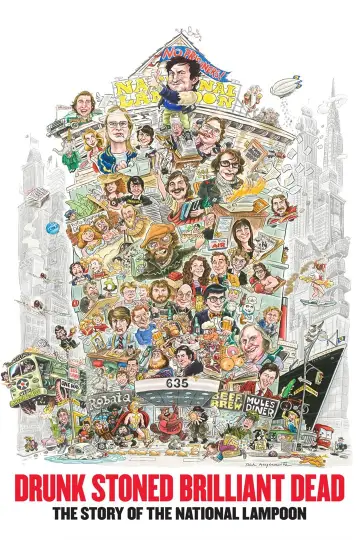 Plakat do filmu "Drunk Stoned Brilliant Dead" #1691675