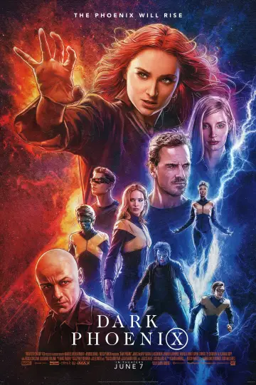 Plakat do filmu "X-Men: Mroczna Phoenix" #622450