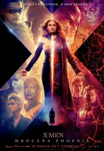 Plakat do filmu "X-Men: Mroczna Phoenix" #622459