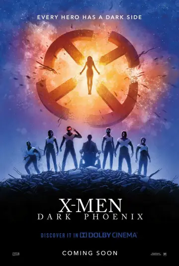 Plakat do filmu "X-Men: Mroczna Phoenix" #622476
