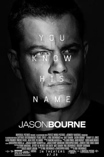 Plakat do filmu "Jason Bourne" #594211