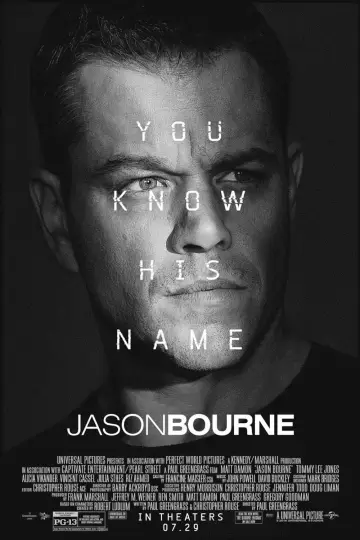 Plakat do filmu "Jason Bourne" #68494