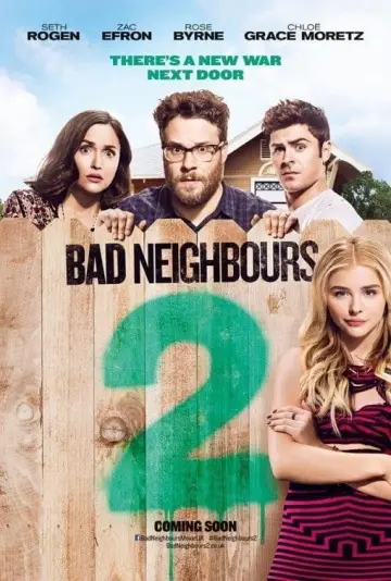 Plakat do filmu "Sąsiedzi 2" #327309