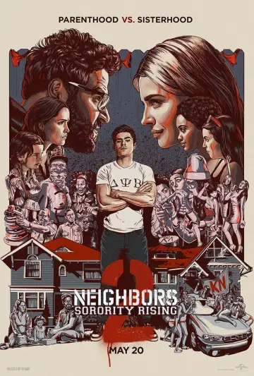 Plakat do filmu "Sąsiedzi 2" #327311