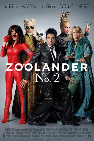 Plakat do filmu "Zoolander No. 2" #84629