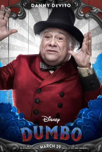 Plakat do filmu "Dumbo" #273918