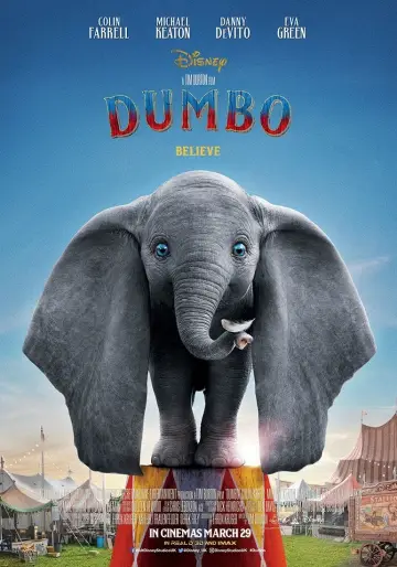 Plakat do filmu "Dumbo" #273935