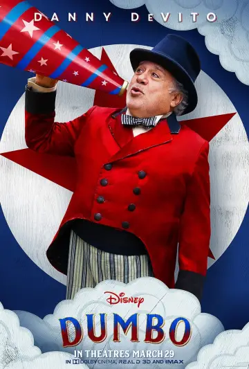 Plakat do filmu "Dumbo" #273943