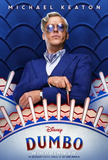 Plakat do filmu "Dumbo" #273944