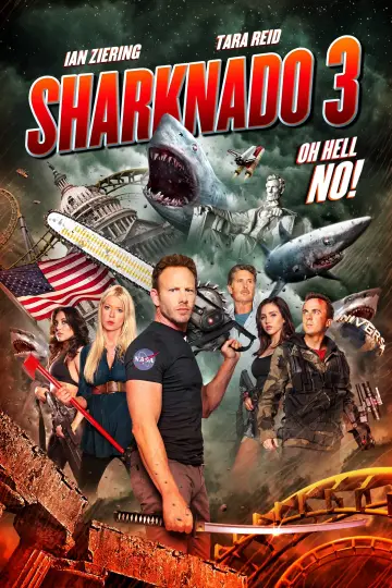 Plakat do filmu "Rekinado 3: Oh Hell No!" #330723