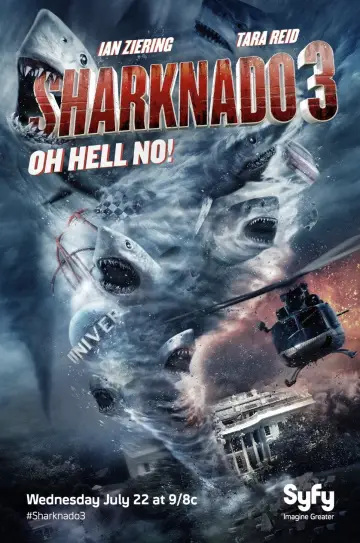 Plakat do filmu "Rekinado 3: Oh Hell No!" #901412