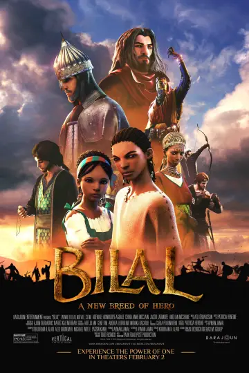 Plakat do filmu "Bilal: A New Breed of Hero" #1068560