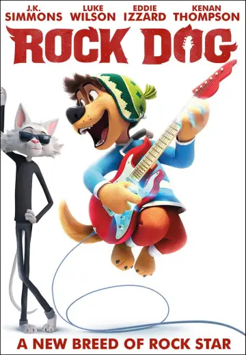 Plakat do filmu "Rock Dog. Pies ma głos!" #907609