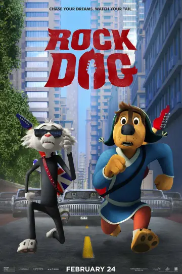 Plakat do filmu "Rock Dog. Pies ma głos!" #907602