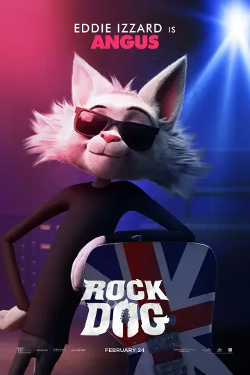 Plakat do filmu "Rock Dog. Pies ma głos!" #907604