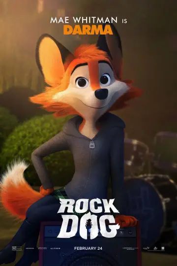 Plakat do filmu "Rock Dog. Pies ma głos!" #907605