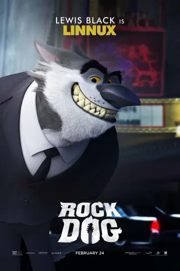 Plakat do filmu "Rock Dog. Pies ma głos!" #907606
