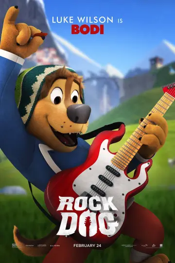 Plakat do filmu "Rock Dog. Pies ma głos!" #907607