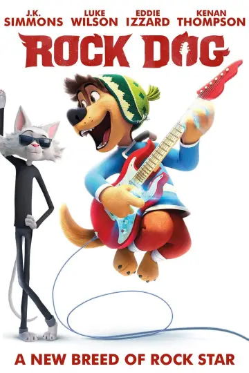 Plakat do filmu "Rock Dog. Pies ma głos!" #907612
