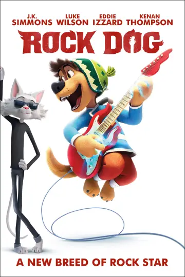 Plakat do filmu "Rock Dog. Pies ma głos!" #907613