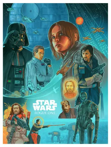 Plakat do filmu "Łotr 1. Gwiezdne wojny – historie" #611276
