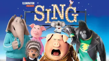 Zasłona do filmu "Sing" #32396