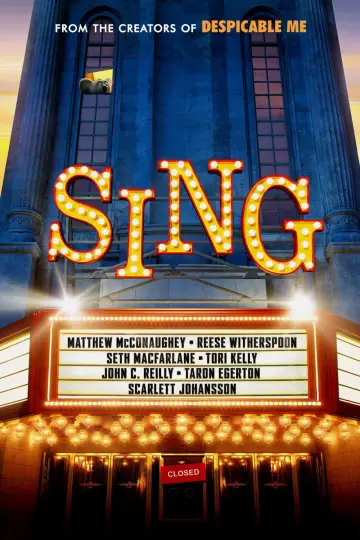 Plakat do filmu "Sing" #32412
