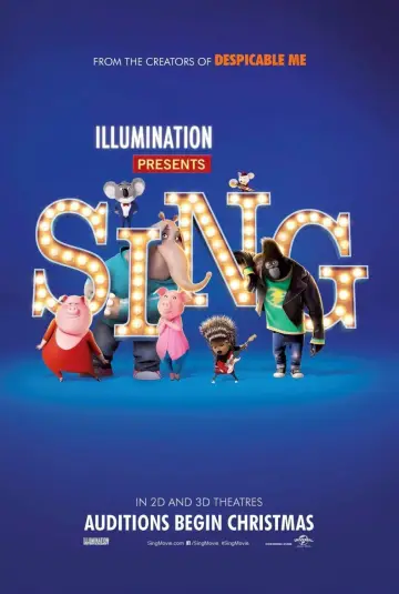 Plakat do filmu "Sing" #32415