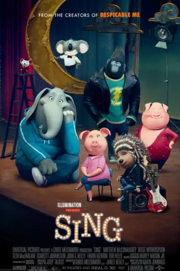 Plakat do filmu "Sing" #32423
