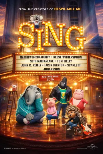 Plakat do filmu "Sing" #643011