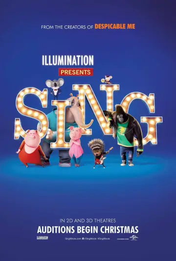 Plakat do filmu "Sing" #771800