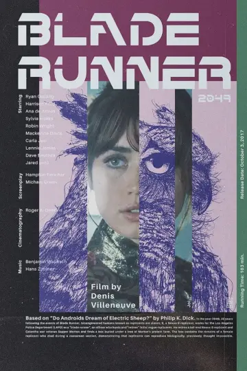 Plakat do filmu "Blade Runner 2049" #1528991