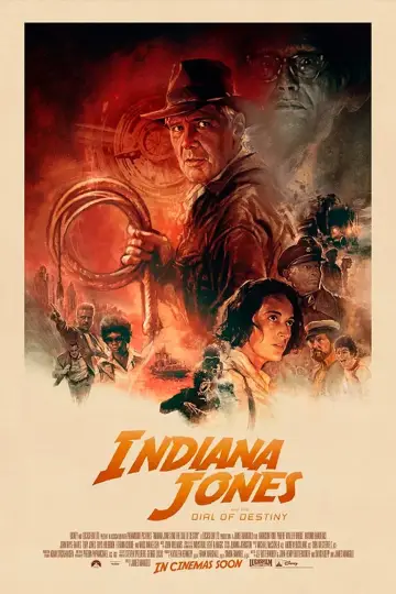Plakat do filmu "Indiana Jones i artefakt przeznaczenia" #4591
