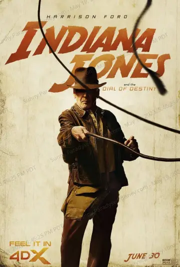 Plakat do filmu "Indiana Jones i artefakt przeznaczenia" #4608