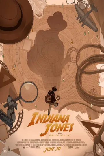 Plakat do filmu "Indiana Jones i artefakt przeznaczenia" #4613