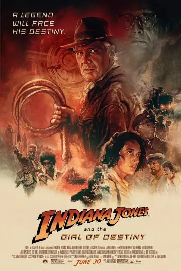 Plakat do filmu "Indiana Jones i artefakt przeznaczenia" #4621