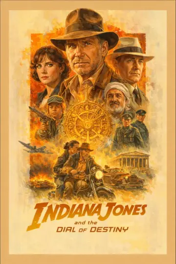 Plakat do filmu "Indiana Jones i artefakt przeznaczenia" #747314