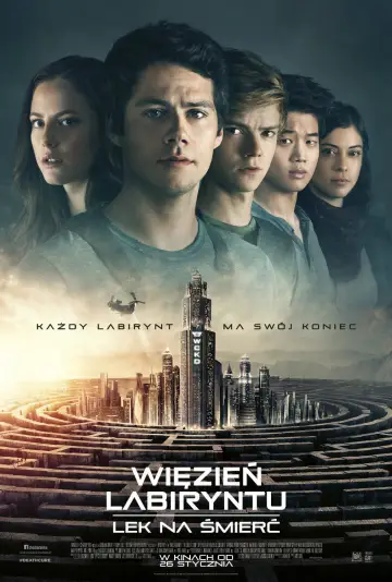 Plakat do filmu "Więzień labiryntu: Lek na śmierć" #788512