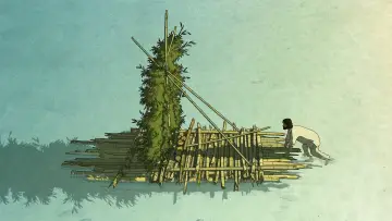 Zasłona do filmu "Czerwony żółw" #211920