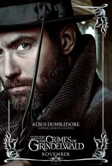Plakat do filmu "Fantastyczne zwierzęta: Zbrodnie Grindelwalda" #43149