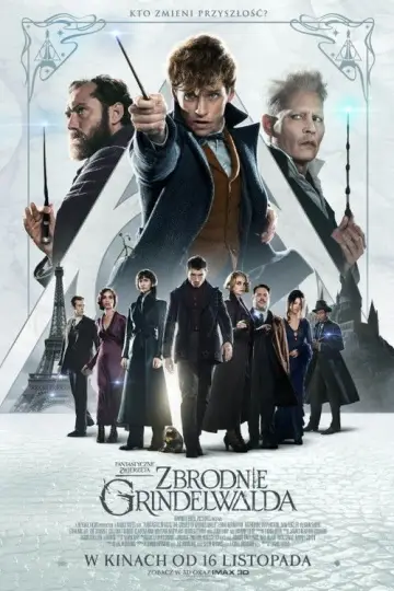Plakat do filmu "Fantastyczne zwierzęta: Zbrodnie Grindelwalda" #635599