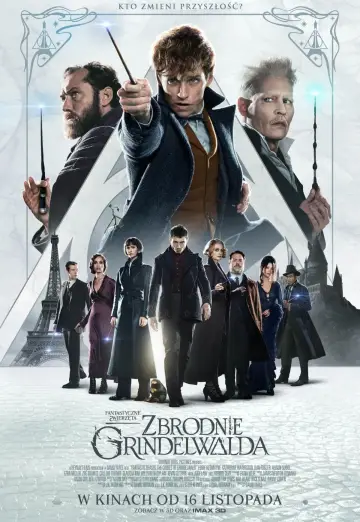 Plakat do filmu "Fantastyczne zwierzęta: Zbrodnie Grindelwalda" #635600